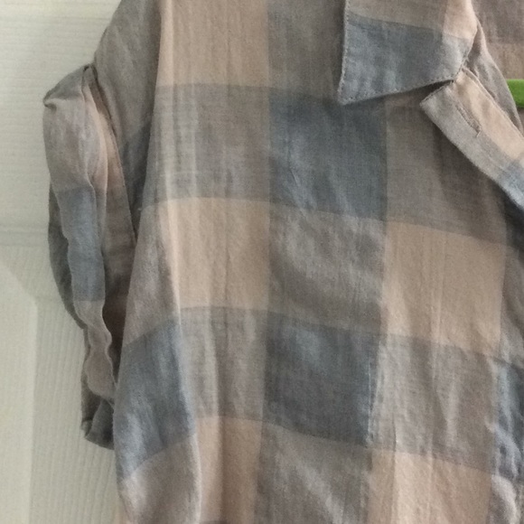 Lucky Brand linen/cotton top - Picture 4 of 5